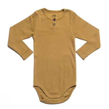 KidWild Organic Vintage Bodysuit L/S, Ochre